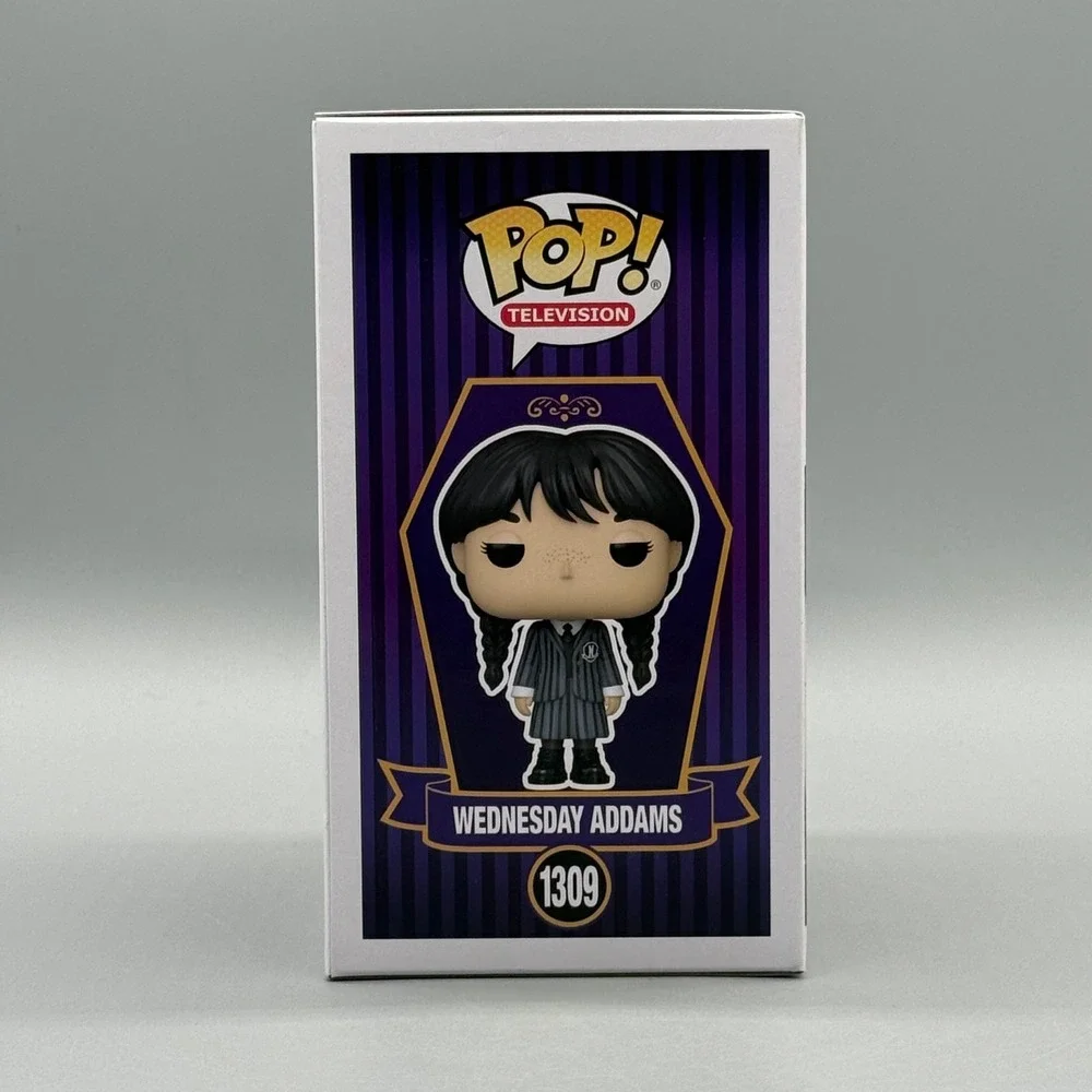 Funko Pop! Television #1309 Wednesday Addams Jenna Ortega Brand New w/ Protector